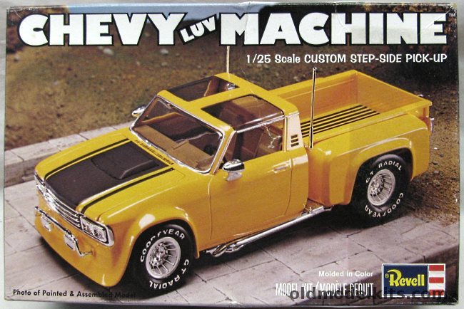 Revell 1/25 Chevy Luv Machine - Chevrolet Luv Pickup Truck, H1300 plastic model kit
